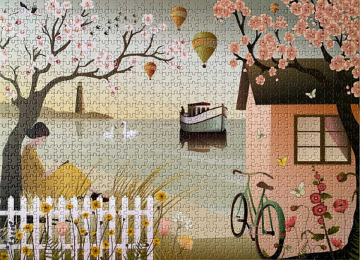 BY THE SEA - Puzzle 1000 pcs - Afbeelding 3