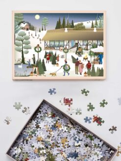 Alternative view of CHRISTMAS TREE FARM - Puzzle 1000 pcs