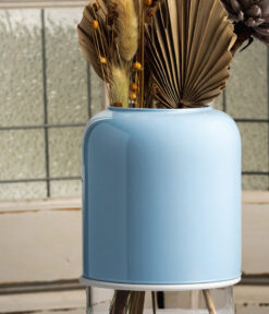 Alternative view of Capsule vase clear/light blue