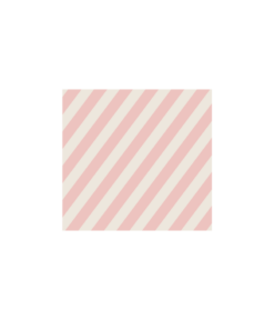 Check & Stripes coffee napkin 25x25cm