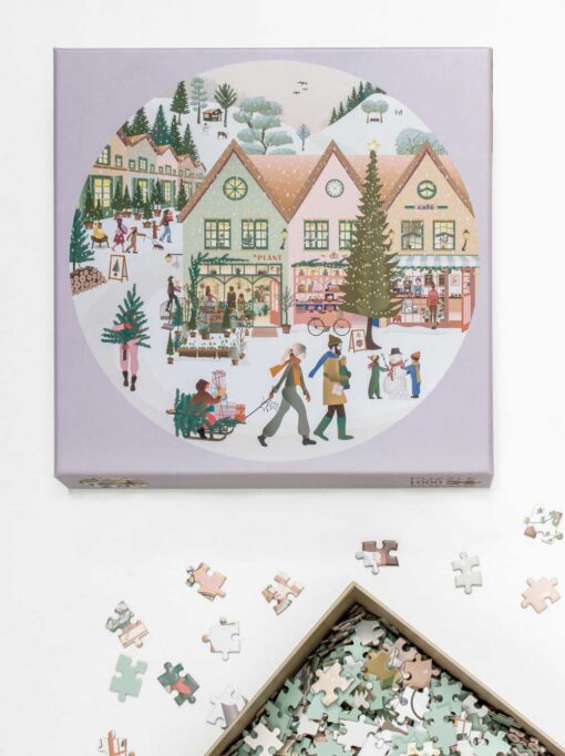 WHITE CHRISTMAS - Puzzle 1000 pcs - Afbeelding 2