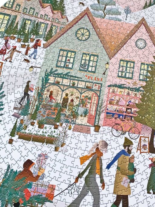 WHITE CHRISTMAS - Puzzle 1000 pcs - Afbeelding 6