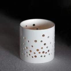 Alternative view of Theelichthouder dots small