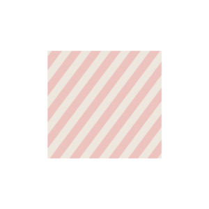 Check & Stripes coffee napkin 25x25cm