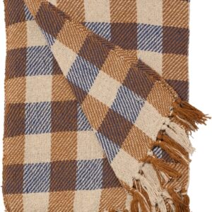 Deken, Cubes-Coffee/Royal,