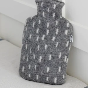 Alternative view of PYRY hot water bottle 1/grey-white