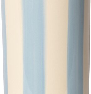 Vaas gestreept, blue/maroon
