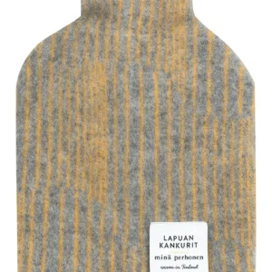 AURORA hot water bottle 7/grey-coffee dyed orange