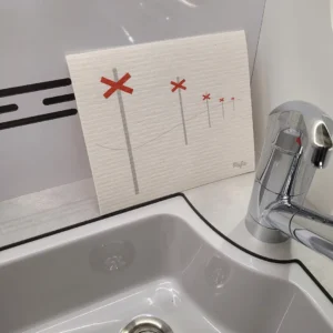 Alternative view of Vaatdoek Nordic Trail Marker