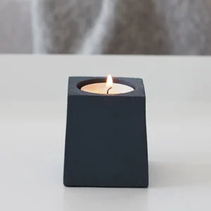 Cube T-light N.Blue