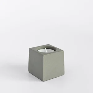 Cube T-light Olive
